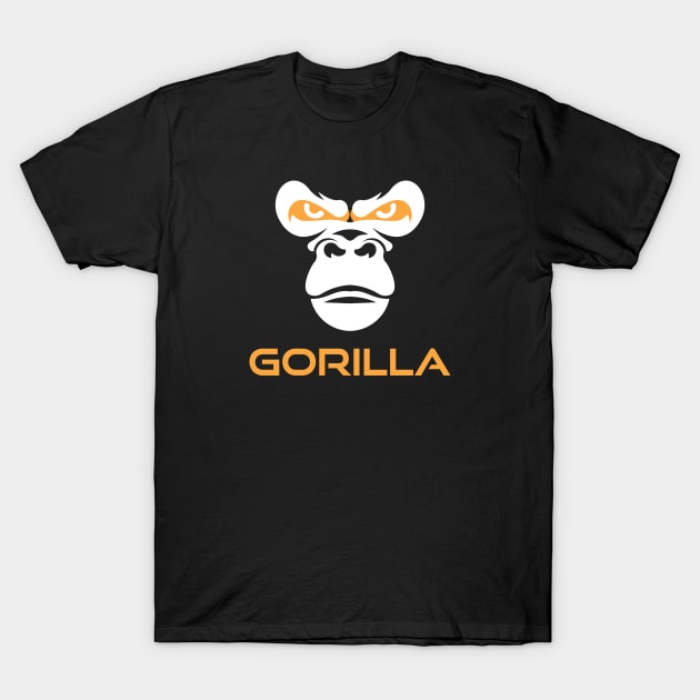 gorilla T-Shirt by Abu Muorad